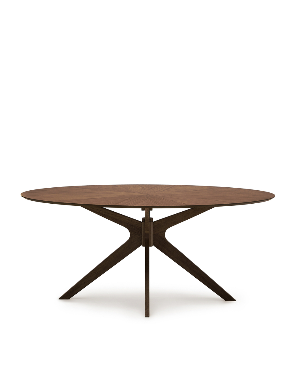 Стол Naanim из орехового шпона 180 x 110 см