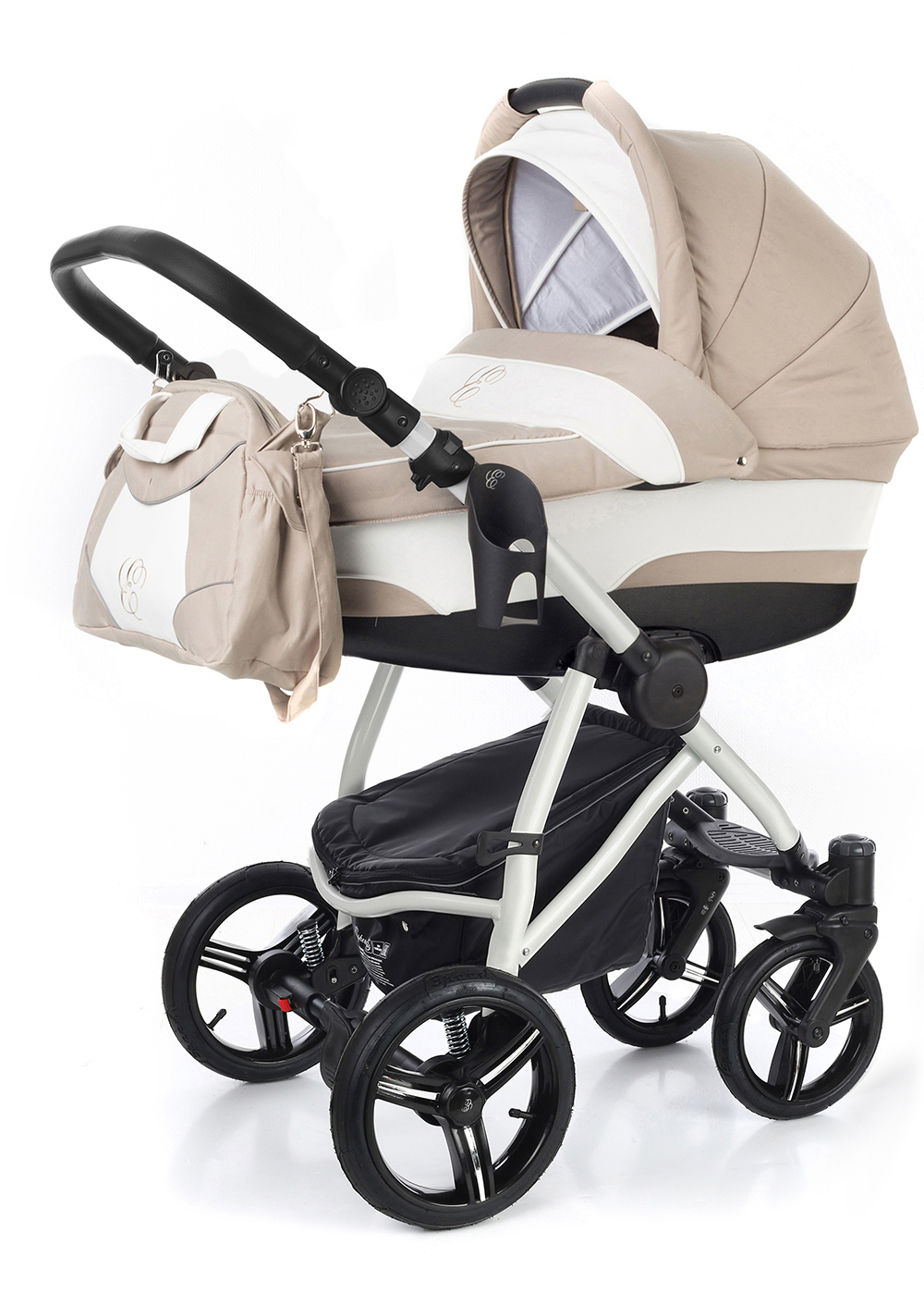 Коляска для новорожденных Esspero Newborn Lux (шасси Grey)