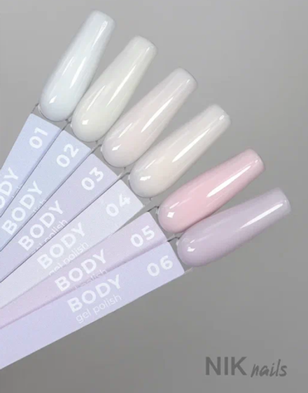 Гель лак "NIK nails" Body 04 8 мл