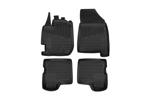 Коврики в салон для RENAULT DACIA DUSTER 2, 2017-, SUV, 4 шт. (полиуретан) ELEMENT4154210K