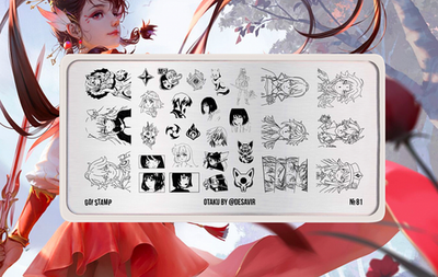 Пластина для стемпинга Go! Stamp 81 Otaku