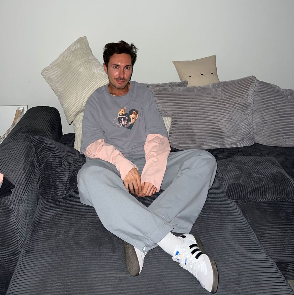 Футболка Смерч оверсайз #5 серая