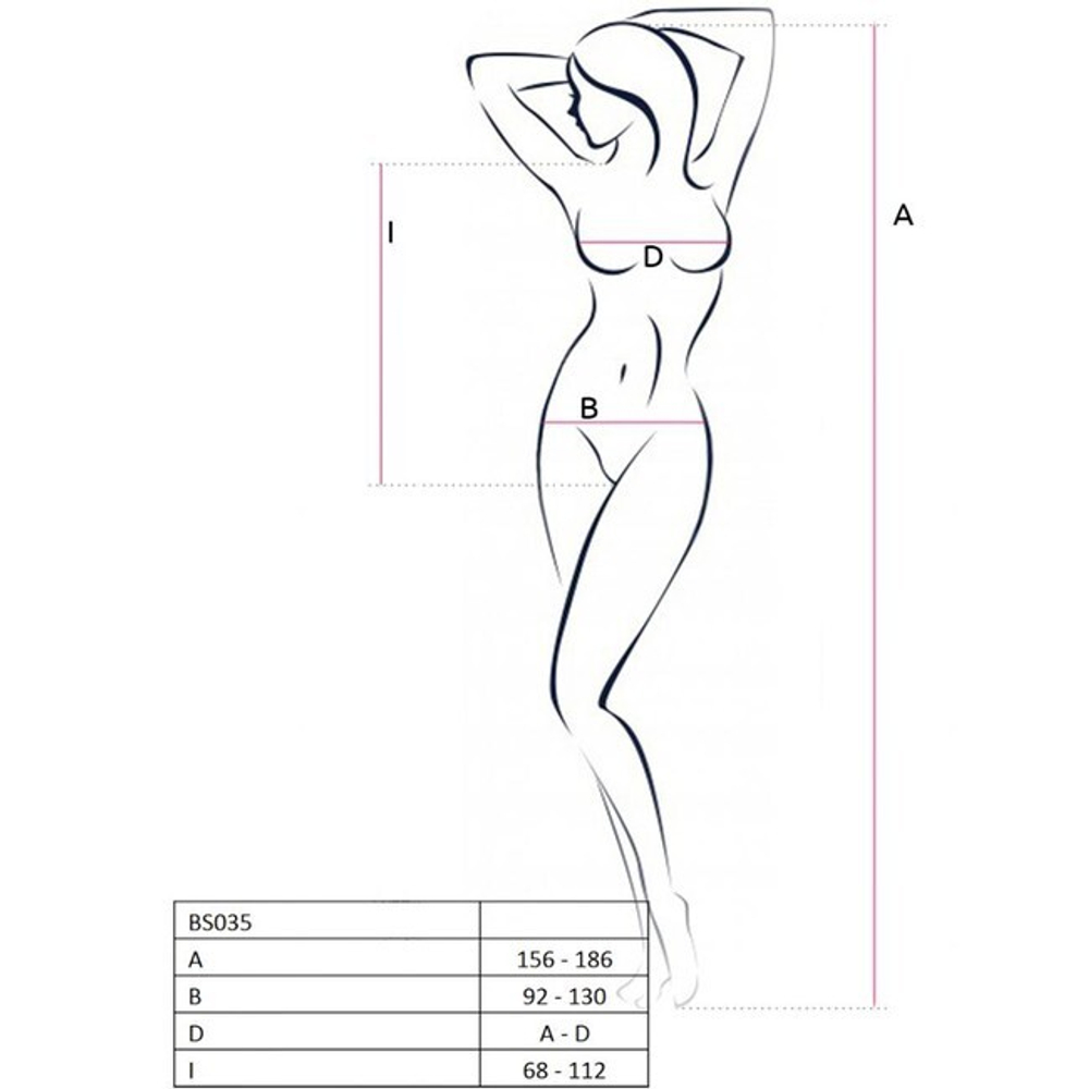 Сетчатое сексуальное боди , Искушение с доступом SL (42-46) (Цвет: черный)