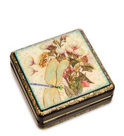 Народные промыслы ШК-45/62 Шкатулка «Стрекоза» исп. Орлова