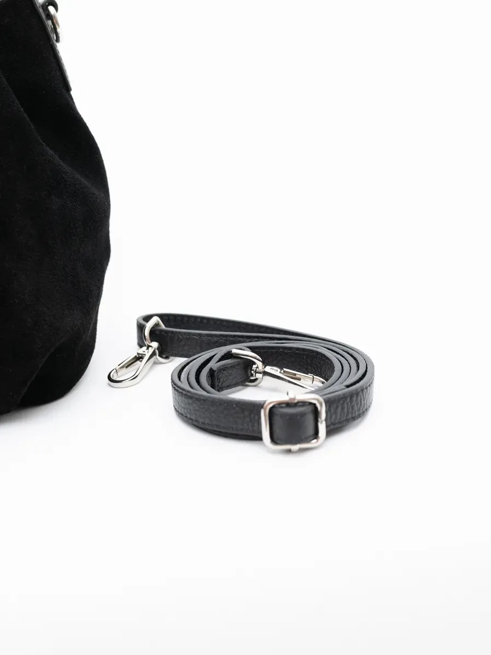 Сумка через плечо большая натуральная кожа