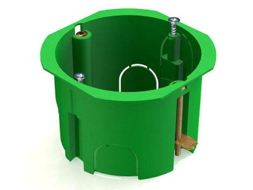 Коробка установочная метал. лапки СП D73х45мм IP20 TDM