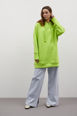 Худи с начесом на манжете