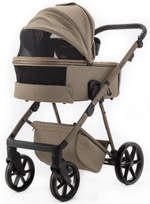 Детская коляска Adamex Delta Natura 3 в 1 DN-6-TAUPE (СЕРО-БЕЖЕВЫЙ)