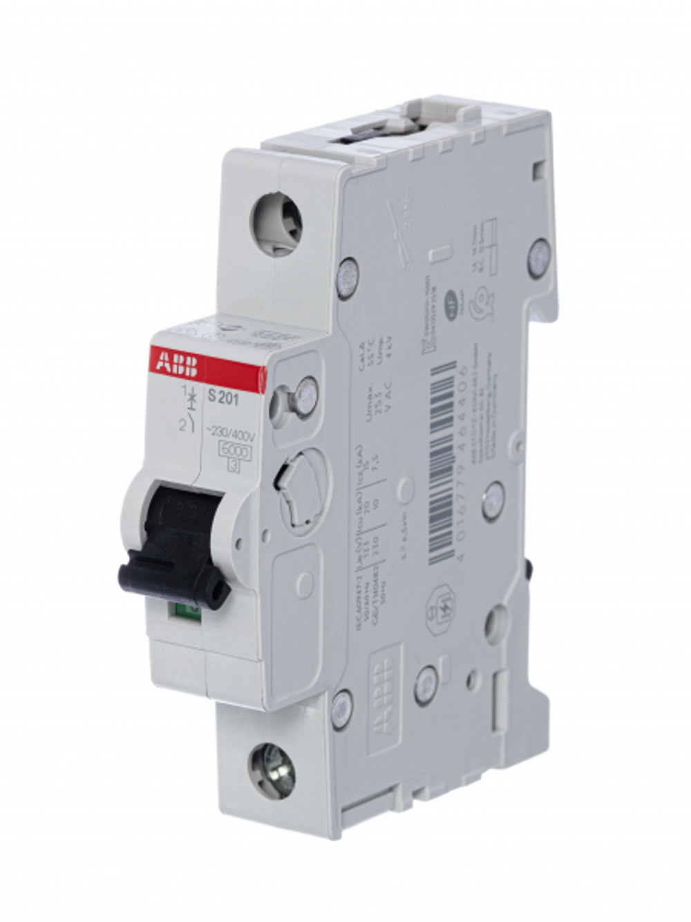 Выключатель автоматический 1П 25А характеристика C 6кА ABB S201 C25 2CDS251001R0254