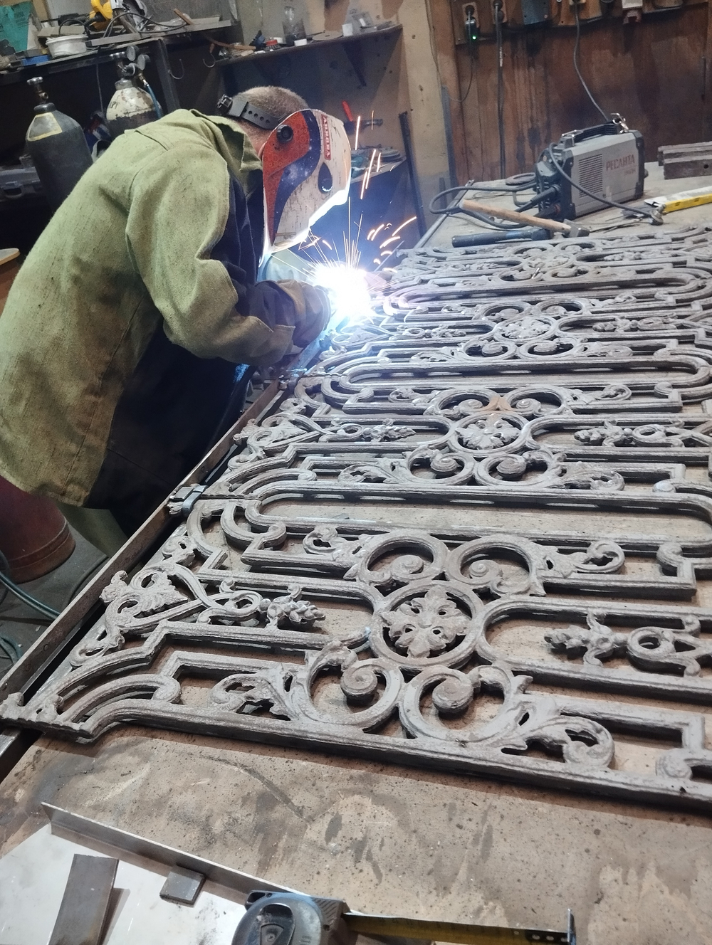 Реставрация стальных и чугунных изделий