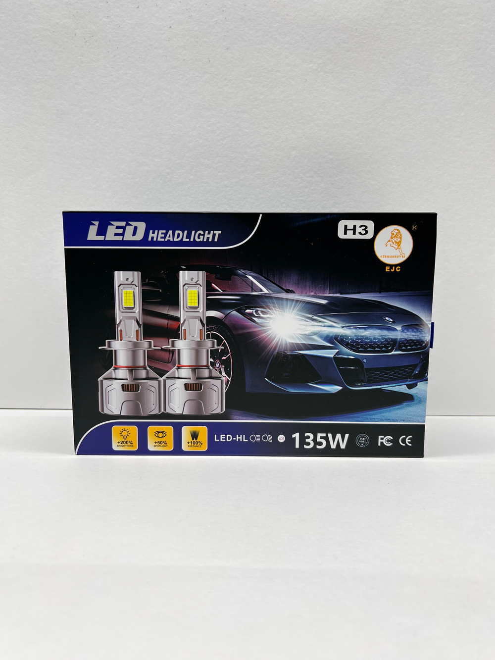 H3 / Автомобильные светодиодные лампы, H3, 135W, 6000 Lm, 12 вольт, LED-HL X12, ИКС Двенадцать, TG (2 шт. / комплект)