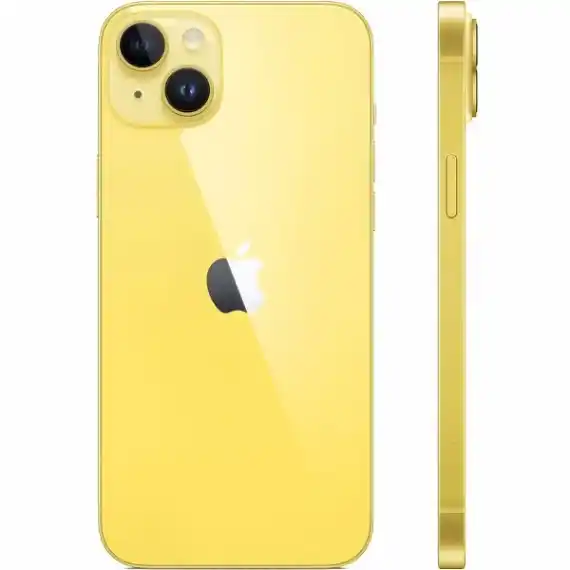 Смартфон Apple iPhone 14 Plus 128GB nano SIM + eSim yellow (желтый)