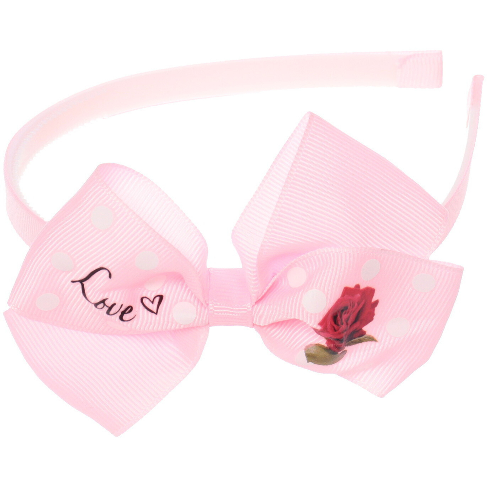 Ободок для волос детский на блистере «Rapunzel- Love of flowers», микс 6 цветов, 1 см