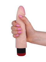 Вибромассажёр-реалистик LOVETOY 20,2 см, розовая головка