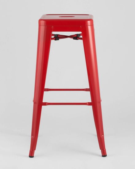 Стул барный TOLIX красный глянцевый
