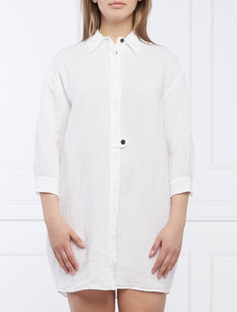 шелковая рубашка Peserico - белый(S06217T0 01617)