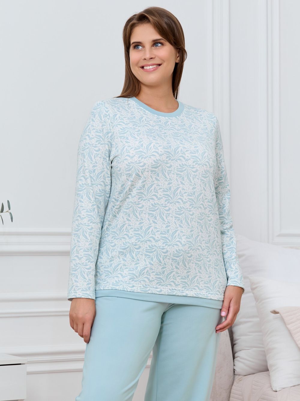 Пижама Жаккард-1 Виотекс МЯТНЫЙ