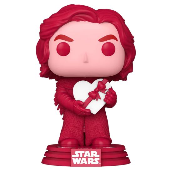 Фигурка Funko POP! Bobble Star Wars Valentines Kylo Ren (591) 67612 / Фигурка по мотивам франшизы "Звёздные войны", Кайло Рен (валентинка)