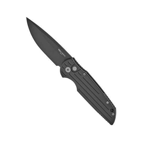 Нож Pro-Tech TR-3 BT MC - нож автомат., черная алюм. рук-ть, черный клинок, сталь Magnacut