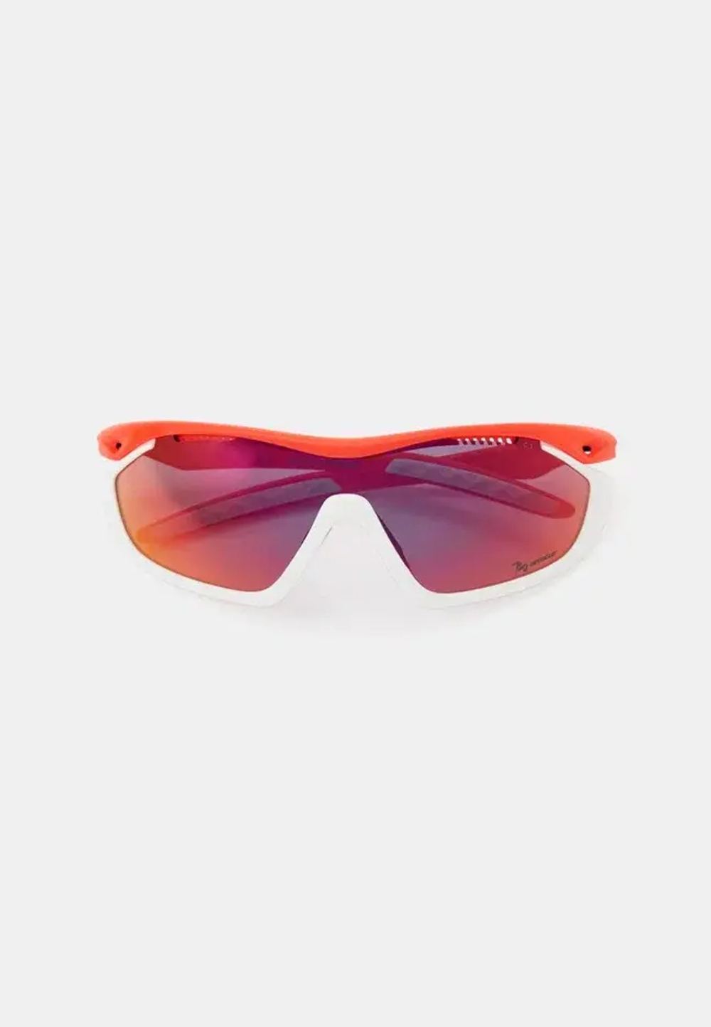Спортивные очки 720armour Analog Pro / Matte Neon Red Orange / Matte White Gasket / Smoke Full Red Ti Lens