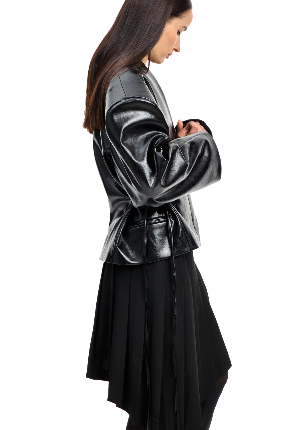 Куртка кожаная SAVAGE Black