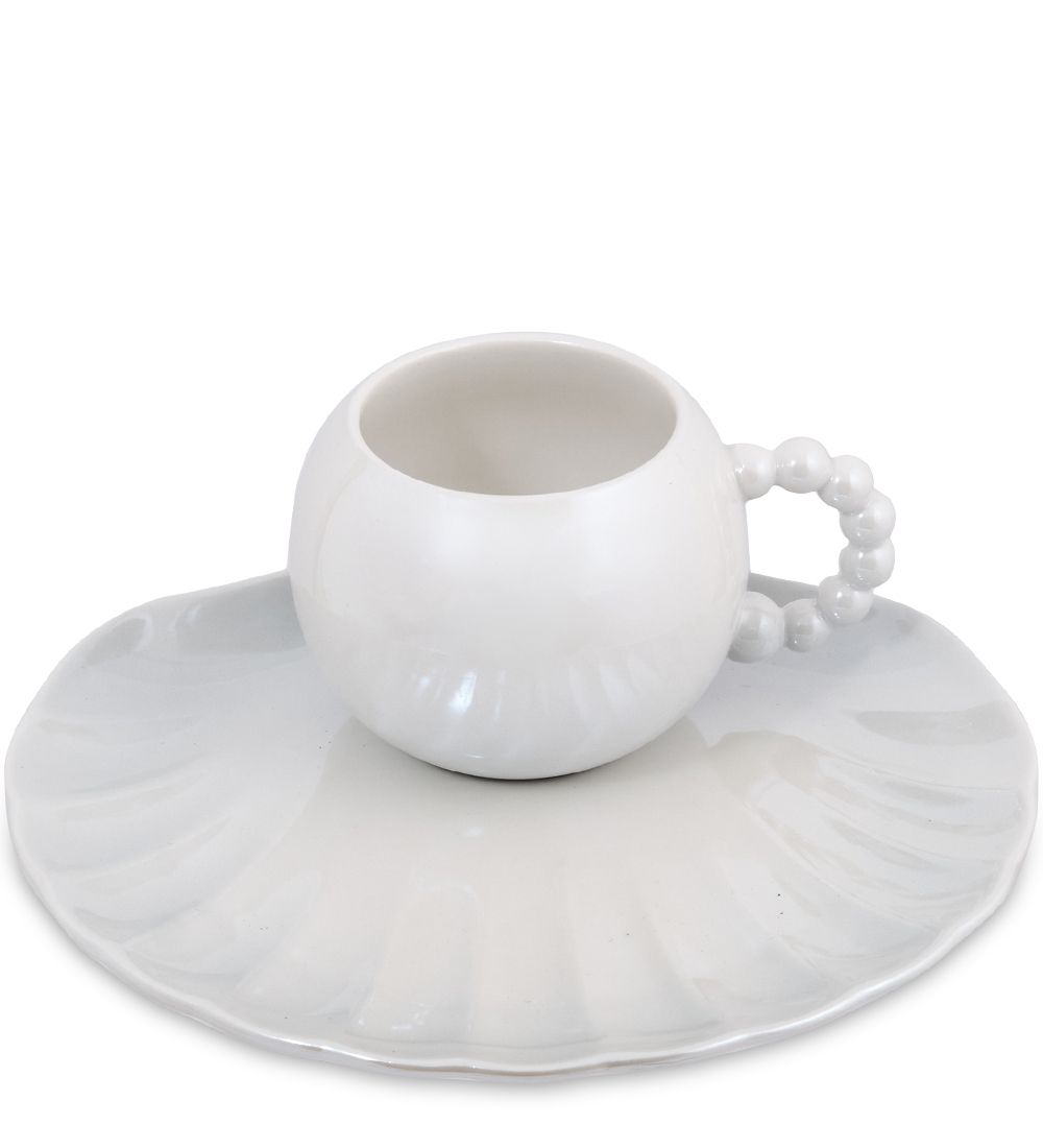 MUG-425/1 Чайная пара «Ракушка»