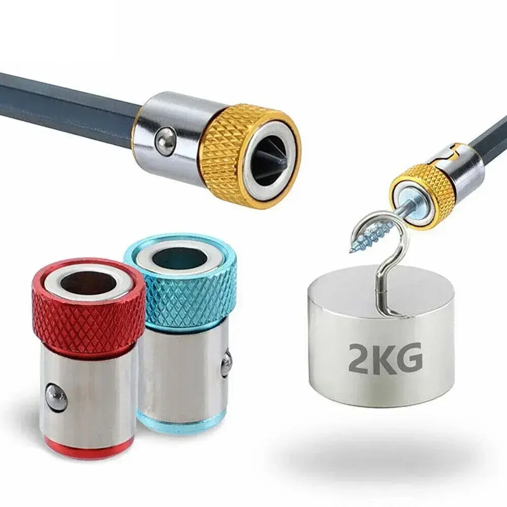 Бита для шуруповерта магнитная. Магнитный держатель для бит и отверток 1/4 дюйма.