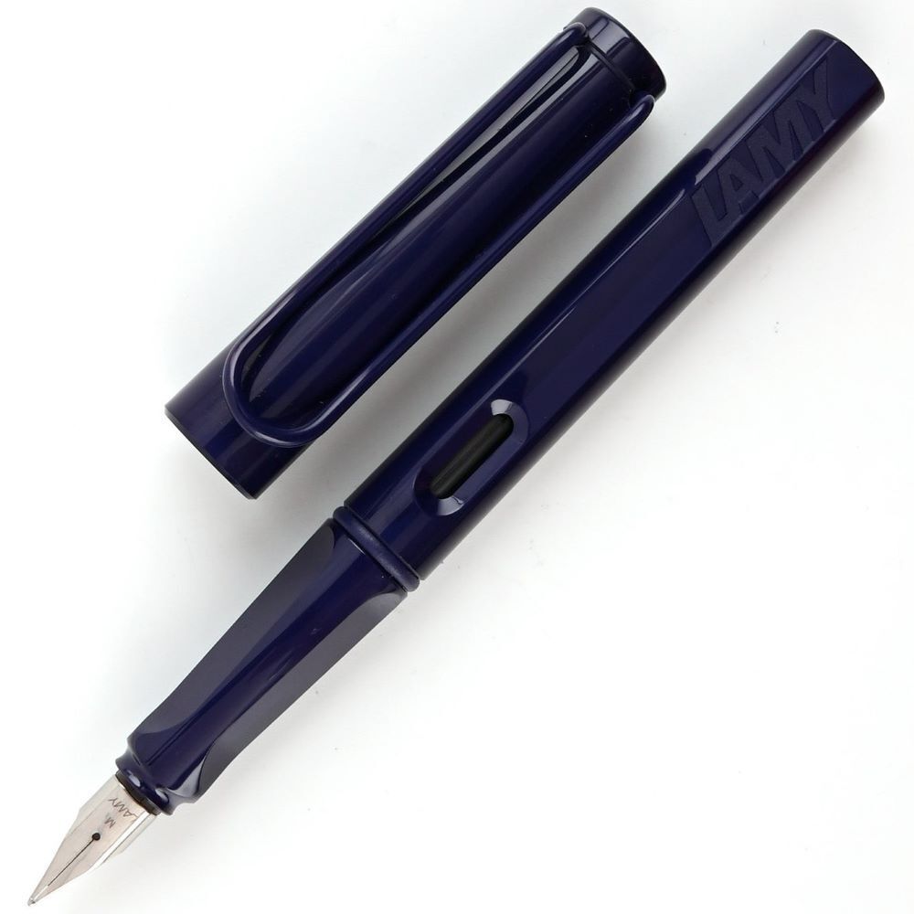 Перьевая ручка Lamy Safari 0A9 Dark dusk с пером F (4039746) 2