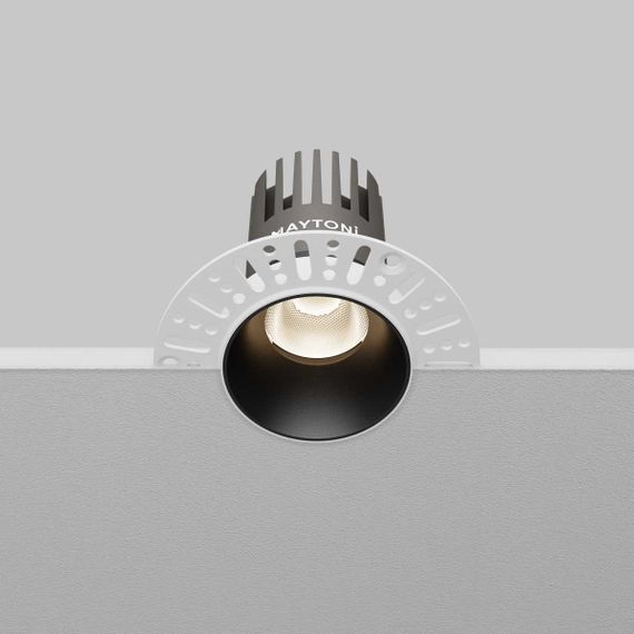 Встраиваемый светильник Maytoni Technical Downlight Dip DL124-10W-4K-TRS-B