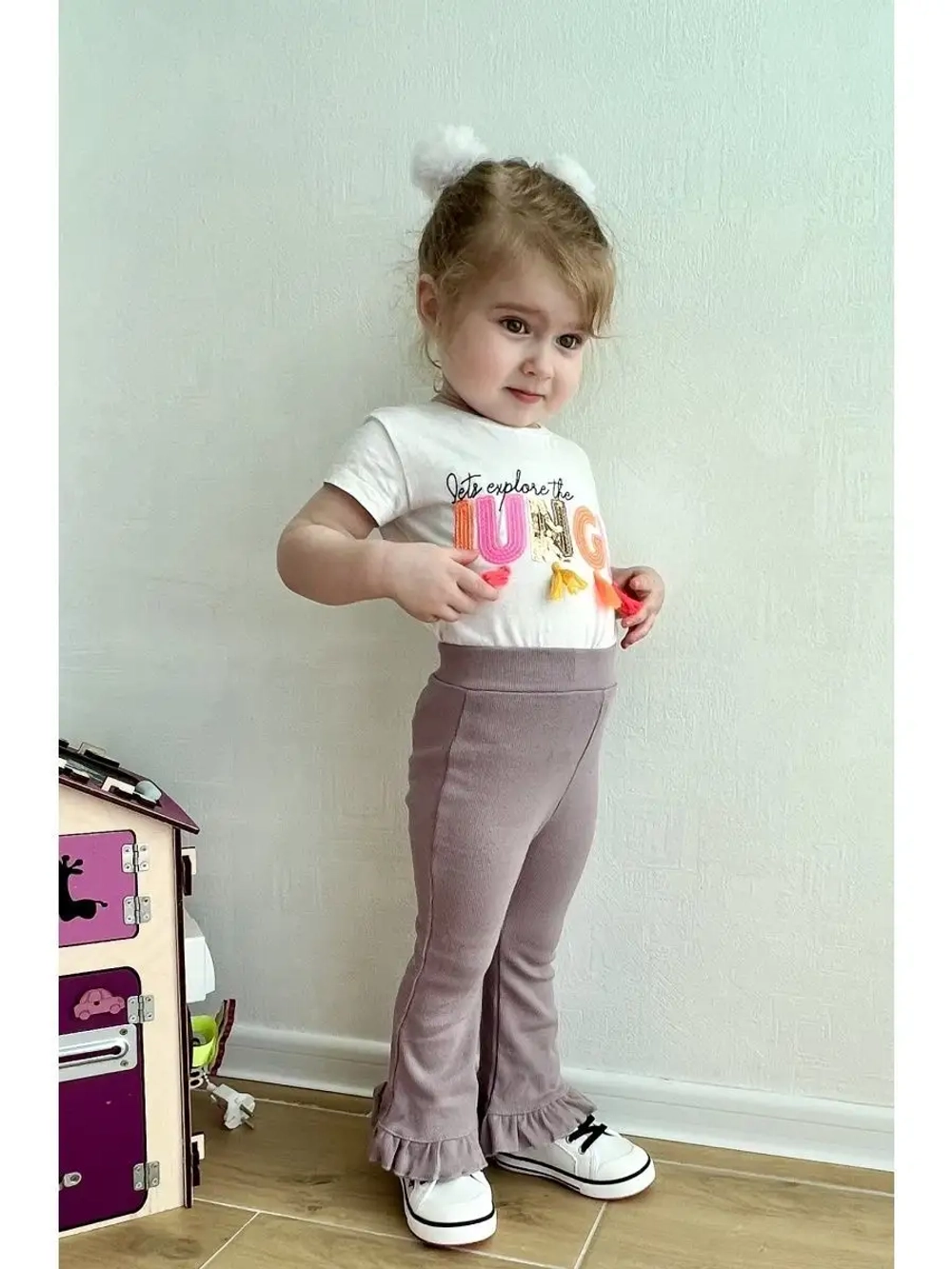 Лосины клеш