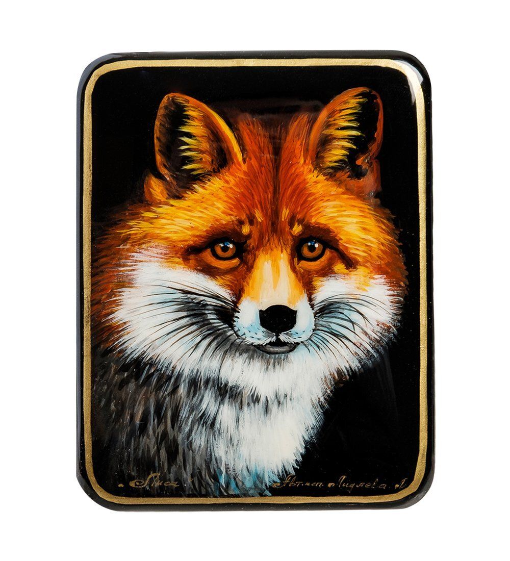 ШК-55/117 Шкатулка «Лиса» исп. Лидяева