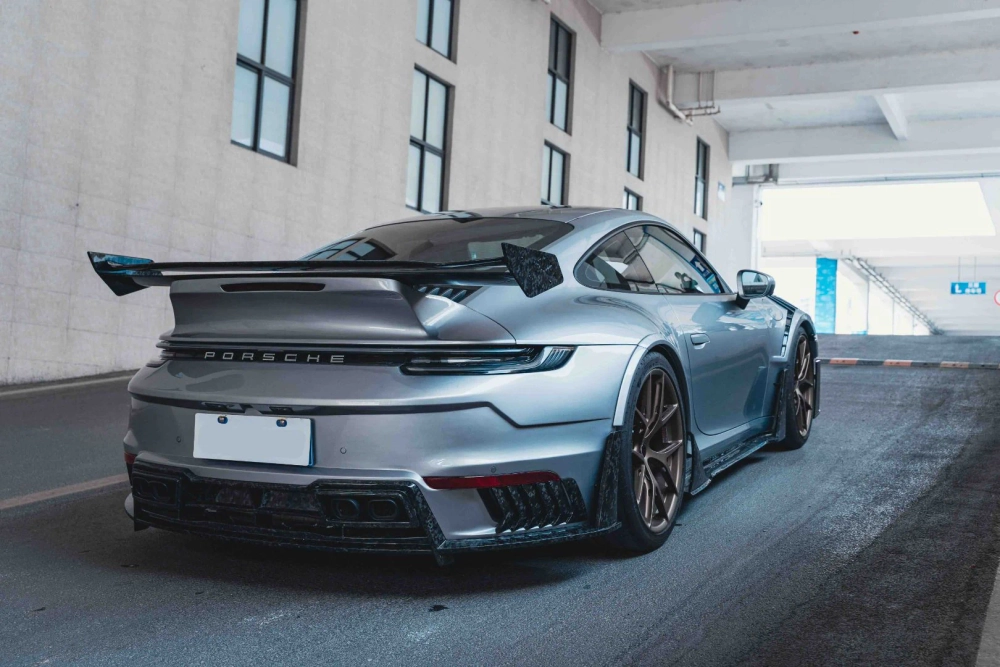 Широкий карбоновый обвес в стиле Ghost для PORSCHE 911 992.1 Carrera S 2019–2025 Порше
