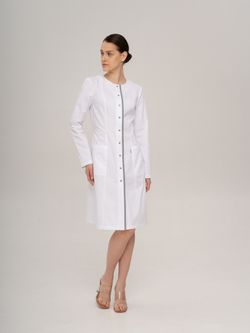 Халат медицинский женский | Х-268 акб клеон проф