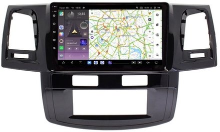 Магнитола для Toyota HiLux 2011-2015 - Carmedia OL-9603 QLed, Android 13, TS20, CarPlay, SIM-слот