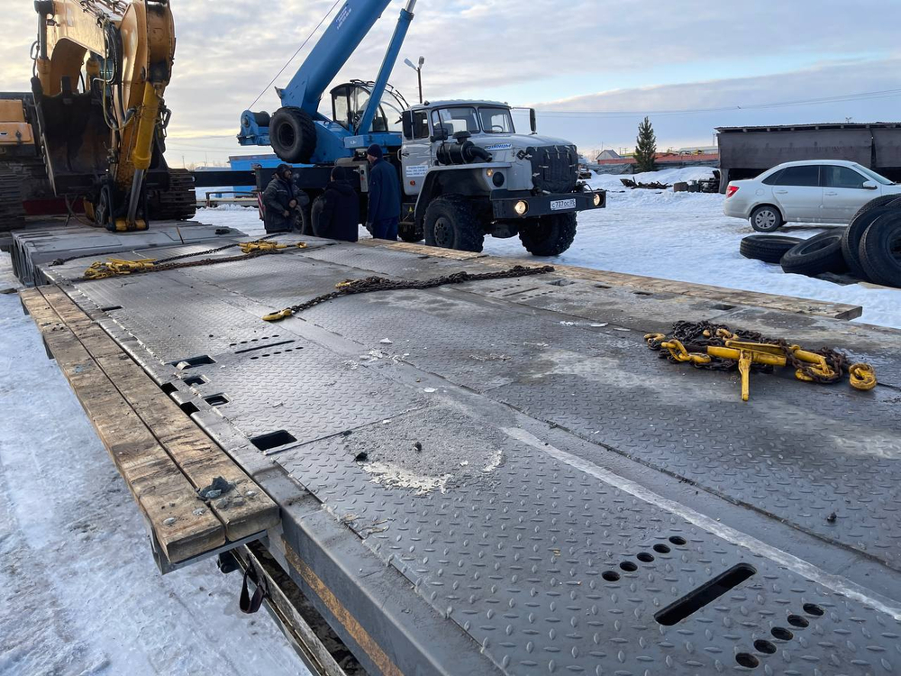 ТРАНСПРИЦЕП 98820* Полуприцеп тяжеловоз 3 оси 98820-0000014 (Не раздвижной)