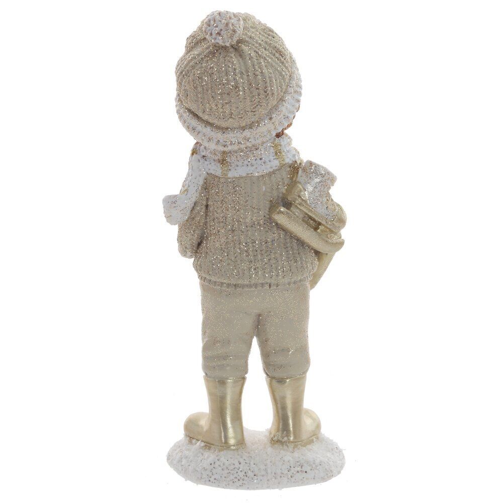 GAEM Фигурка декоративная "Мальчик/Девочка", L8 W7 H18 см, 2в.