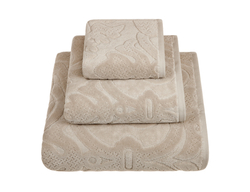 Набор полотенец 3шт Luxberry Barocco дымчатый серый