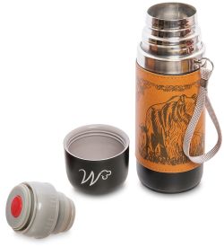 GT-48 Подарочный набор фляжка 330 мл «Охота на медведя»