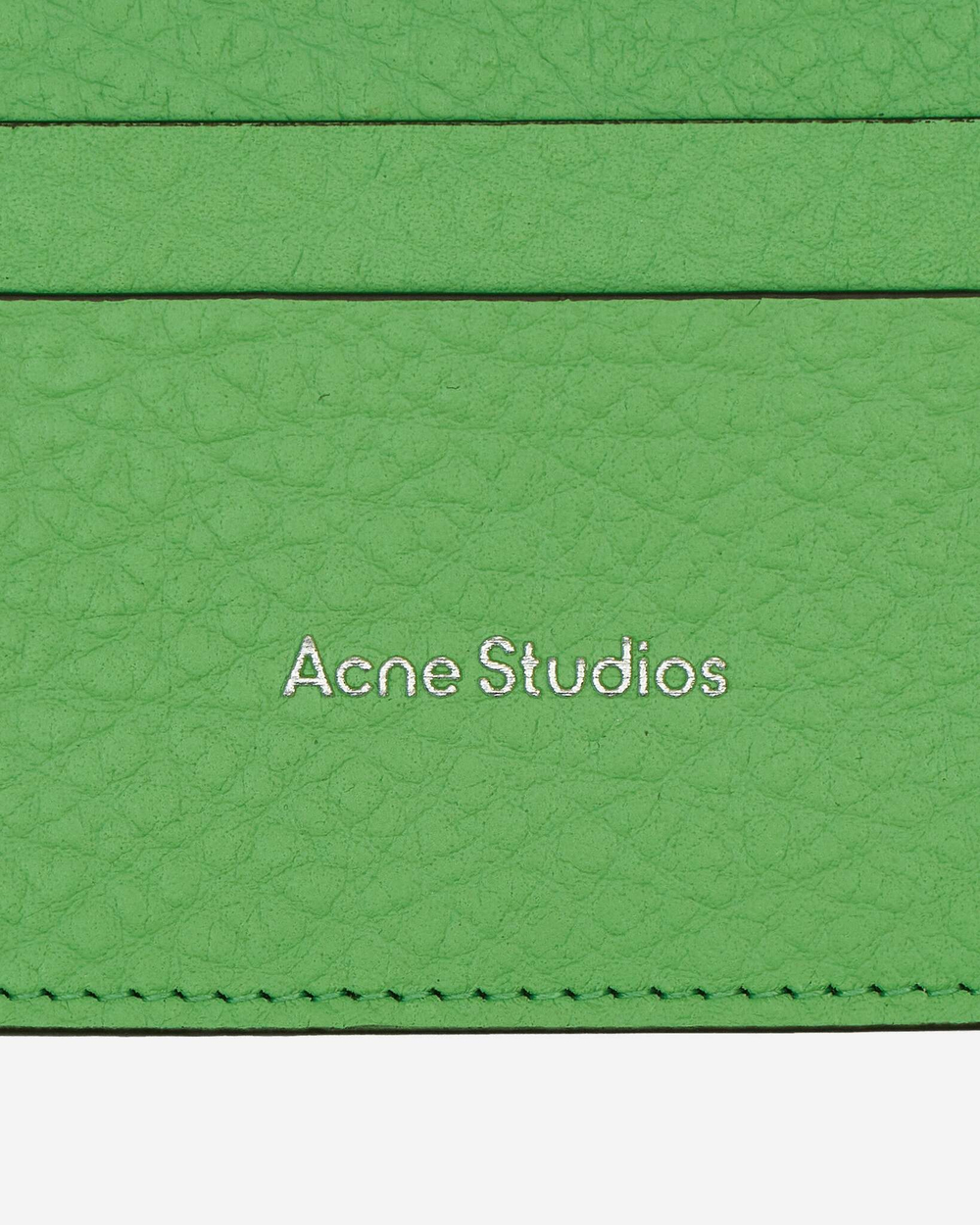 Acne Studios Кожаный Визитница Зеленый