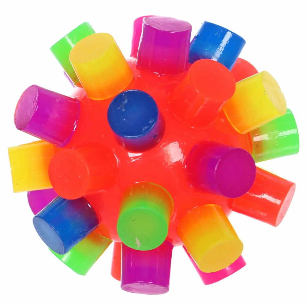 Мяч 6 см «Яркое веселье» попрыгун, с подсветкой