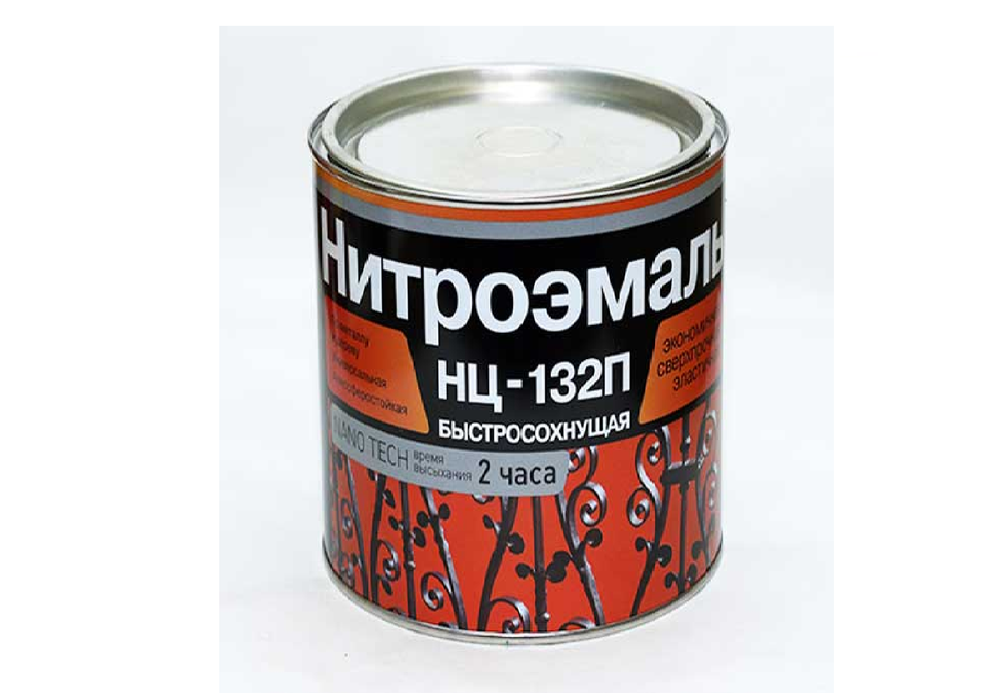 НИТРОЭМАЛЬ НЦ-132П ЧЕРНЫЙ 0,7КГ