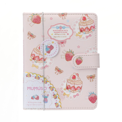 Mumuso Блокнот B6 — компактный и милый блокнот с розовой мягкой обложкой