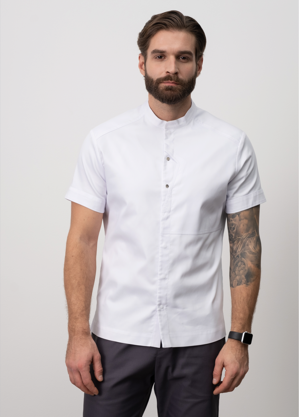 Рубашка с карманом-обманкой