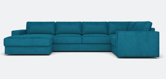 Модульный п-образный диван Дискавери