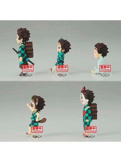 Фигурка Аниме Клинок рассекающий демонов WCF Tanjiro Kamado 7см 1шт.