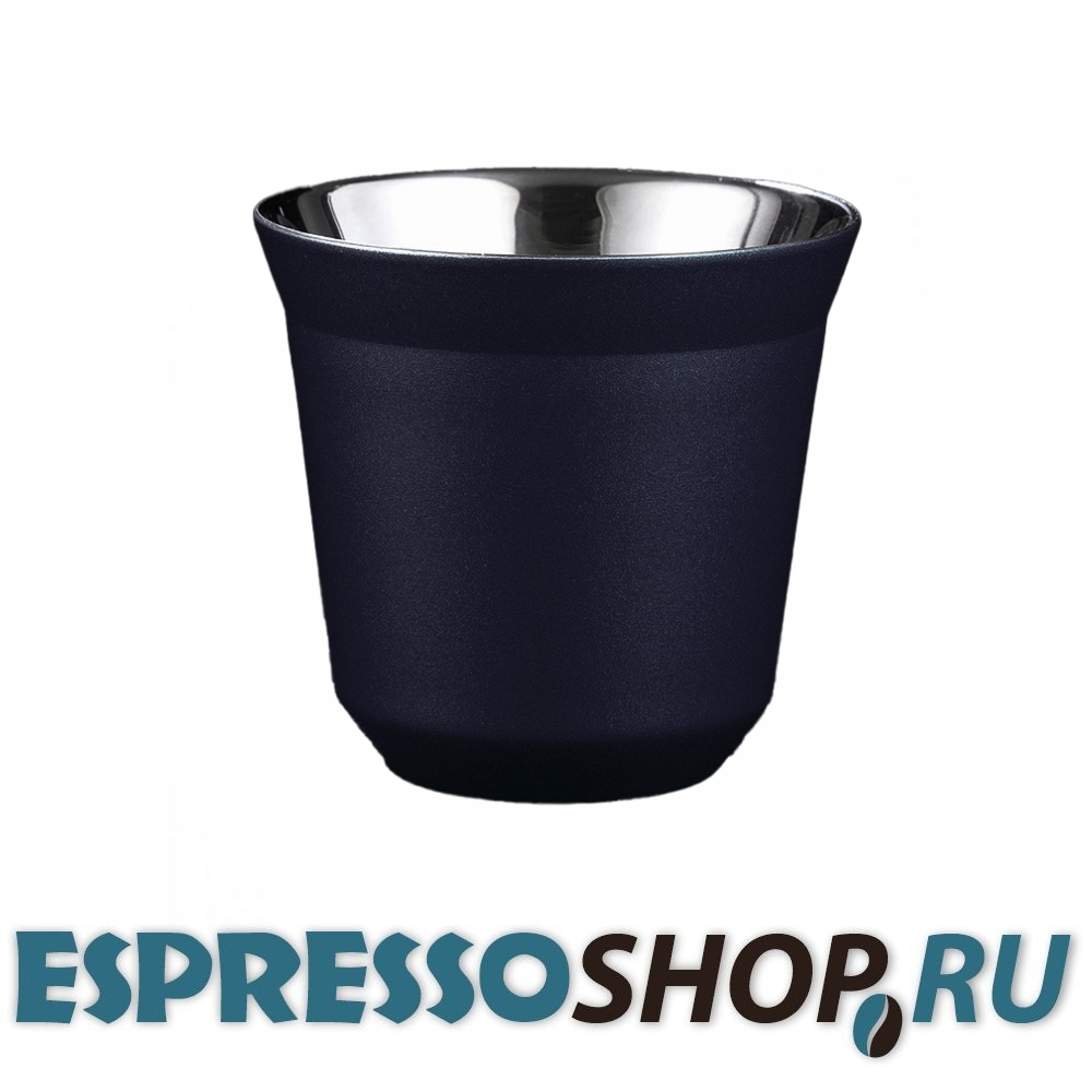 Кофейный бокал с двойными стенками 80 мл, черный