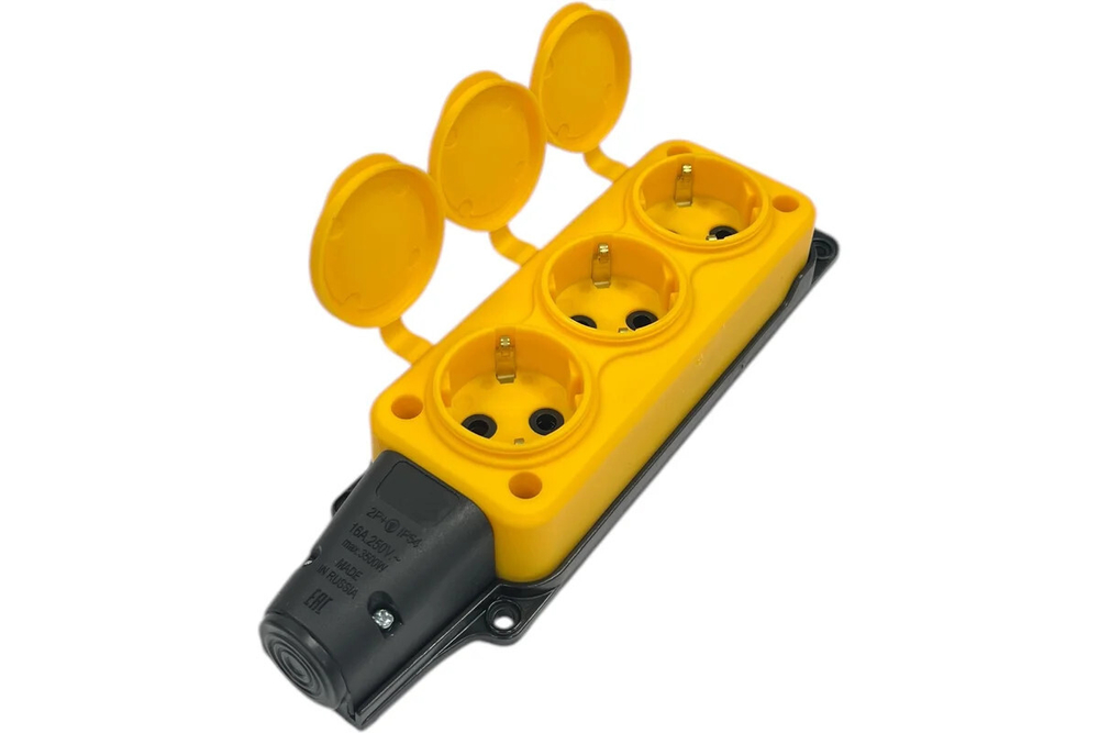 Удлинитель силовой iTOK i-CONNECT-COLOR-SU-KG-325-3-54-5-YELLOW