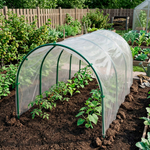 Дуга парниковая металлическая 4м в ПВХ (комплект 6 штук), ширина 1м, высота 1,6м Садовита