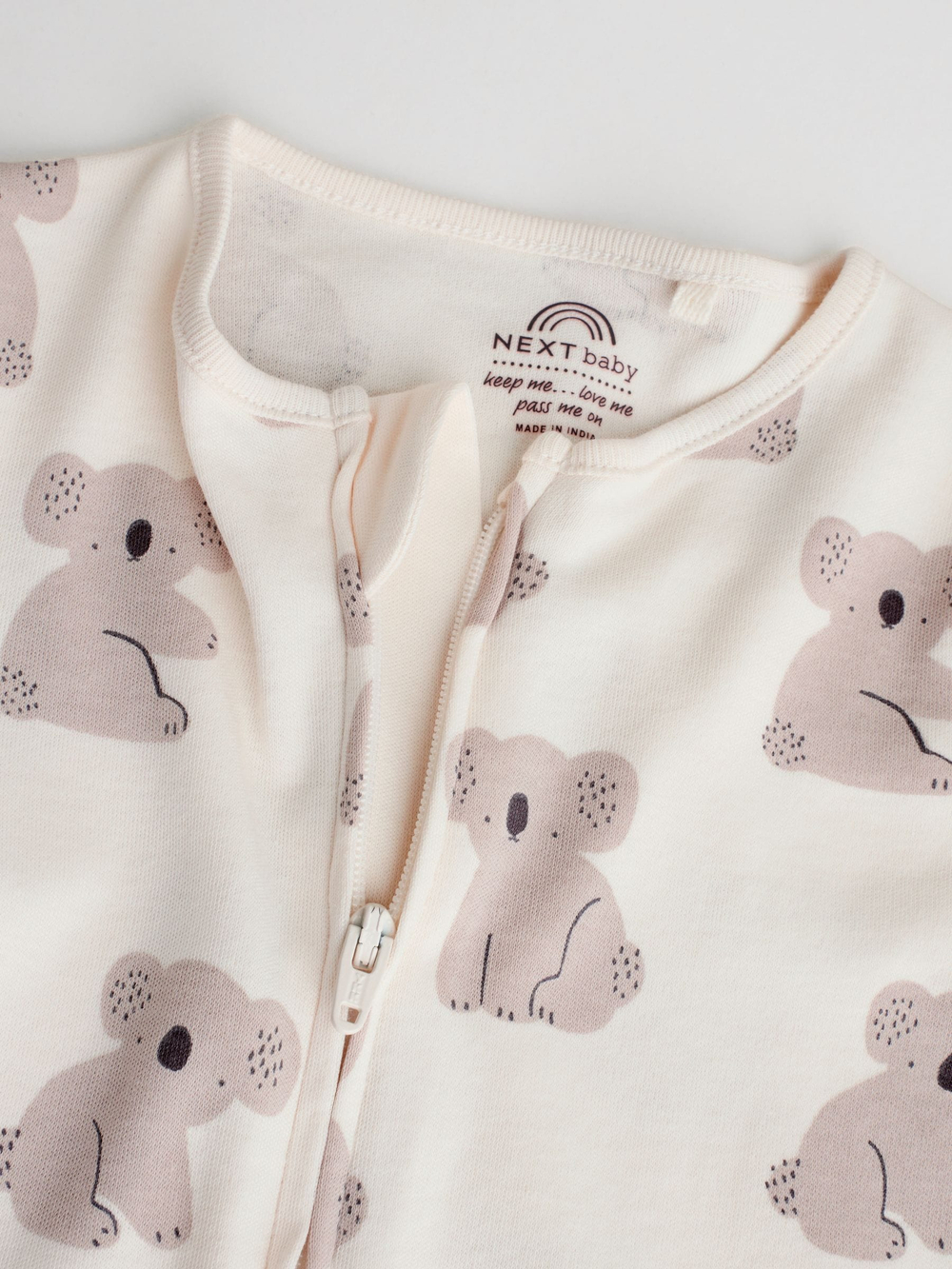 Комбинезон / Cлип для малышей Next F40-060, 3 шт., Бежевый, Мятный