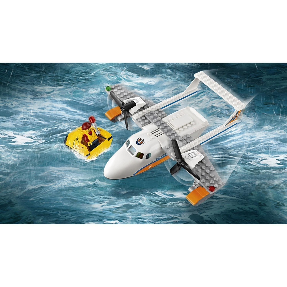 LEGO City: Спасательный самолет береговой охраны 60164 — Sea Rescue Plane — Лего Сити Город